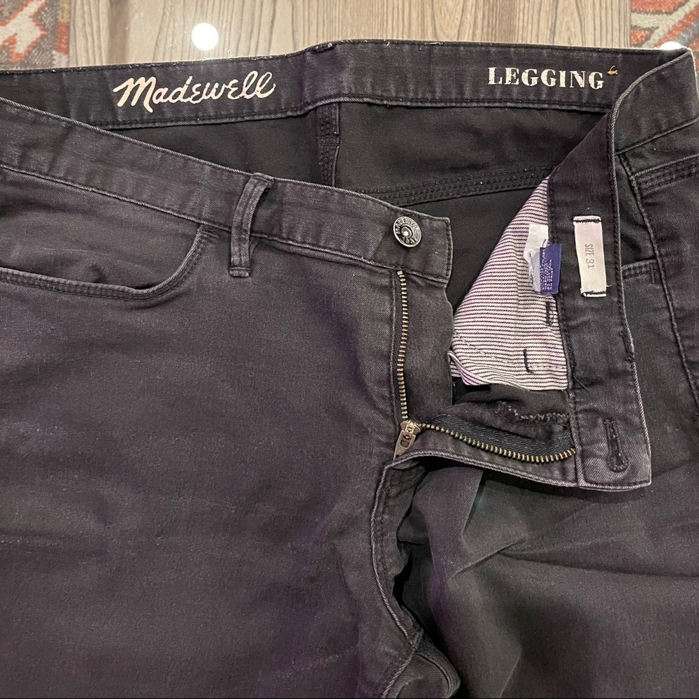 Madewell faded black leggings